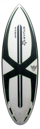 stuart surfboards bender mini gun x f rap back colour