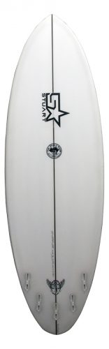 surfboards gold coast jolly roger back white
