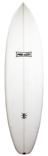 surfboards gold coast pro elite funboard front white